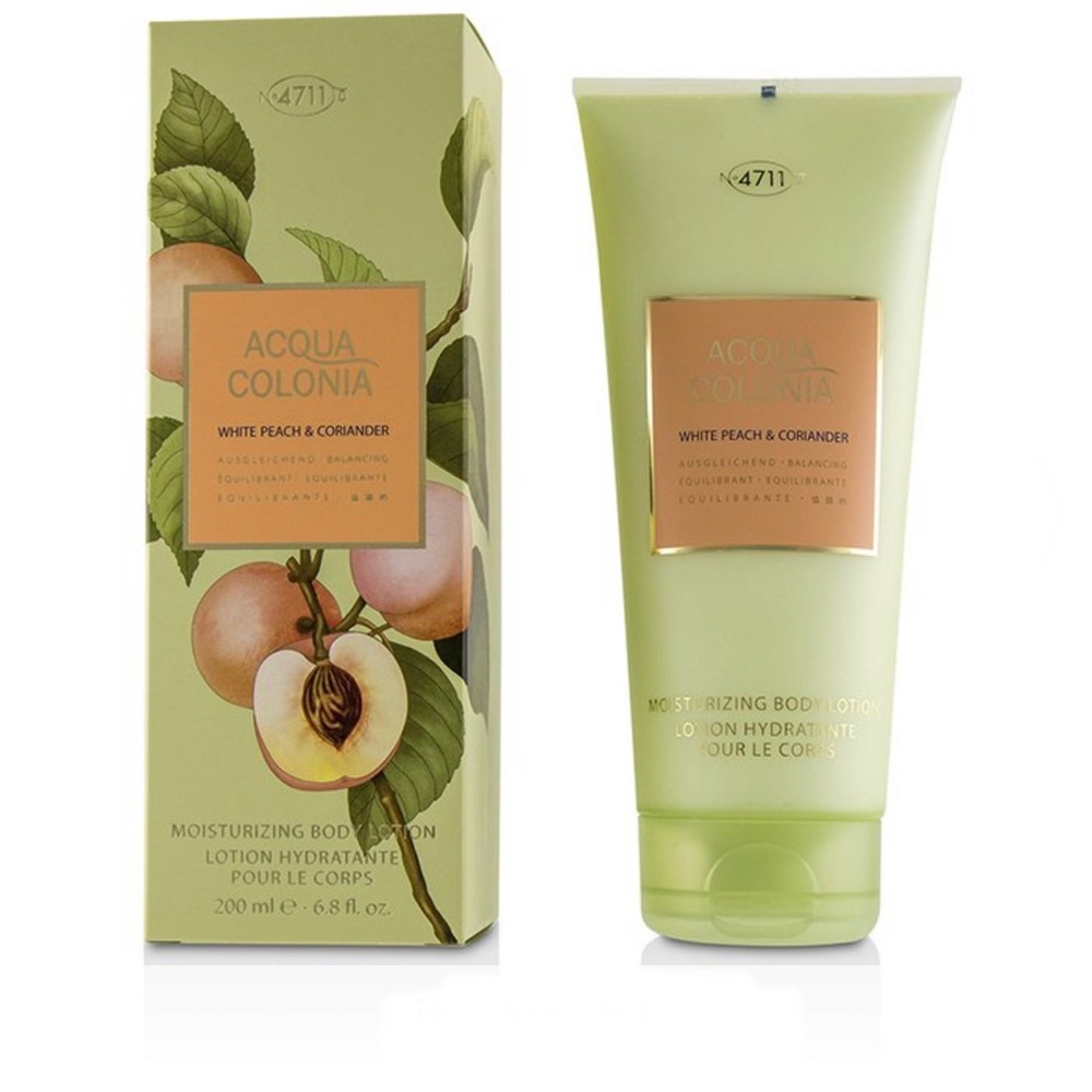 German Shower gel white peach, and coriander